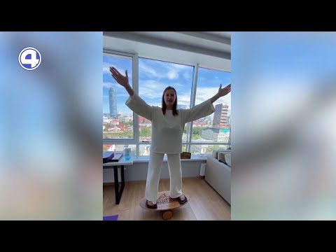 Новый мировой рекорд по стоянию на гвоздях