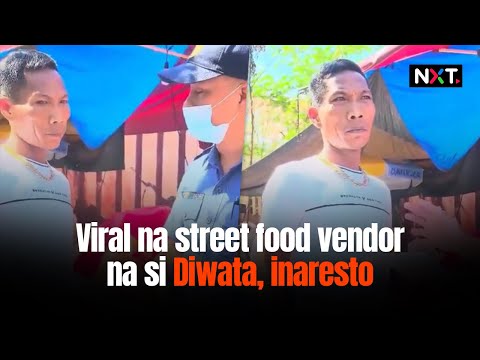 Viral na street food vendor na si Diwata, inaresto
