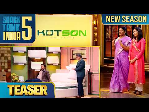 Shark Tank India S5 | Bouncy Mattress के पीछे की असली कहानी! | Ep 36 | Teaser | New Season