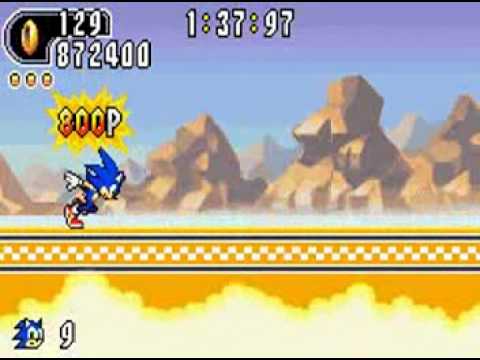 sonic advance gba emuparadise