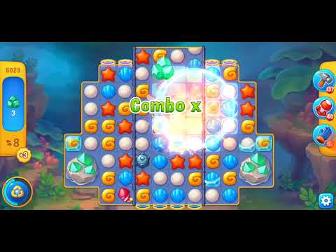 Fishdom. 6023 level no boosters and diamonds