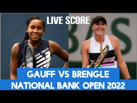 Coco Gauff vs Madison Brengle | National Bank Open 2022 Live Score