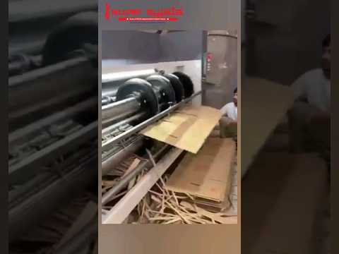 Printing Slotting and Die Cutting Machine (Water Based Ink) - Printer Slotter