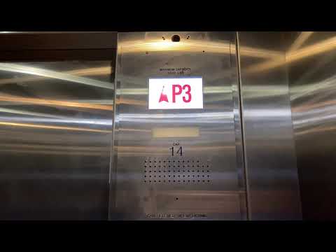 Disappointing Schindler “Slap-On” Mod - B Parking, Fashion Valley Mall, San Diego CA