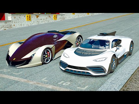 Mercedes-AMG Project One vs Ferrari Impronta at Top Gear