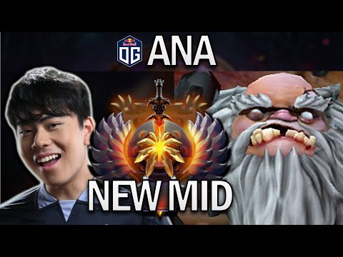 OG.ANA SMURF PUDGE - NEW MID - DOTA 2 7.29 GAMEPLAY