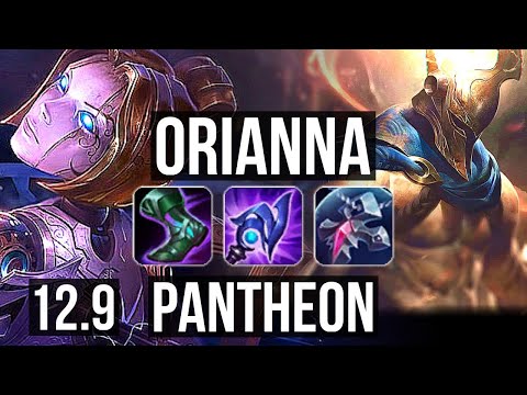 ORIANNA vs PANTHEON (MID) | 5/1/12, 1.5M mastery, 900+ games | KR Diamond | 12.9