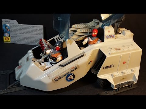 HCC788 Quick shot! 1987 Cobra WOLF - vintage G. I. Joe toy! HD