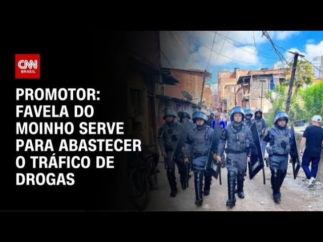 Promotor de Justiça: Favela do Moinho é dominada pelo PCC | CNN PRIME TIME