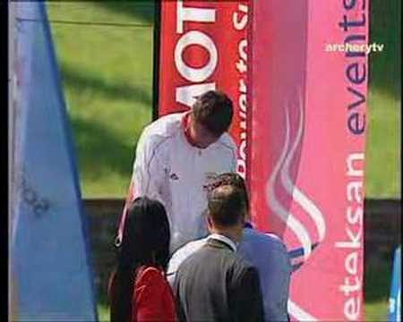 Recurve men's podium | Leipzig 2007 World Archery Championships