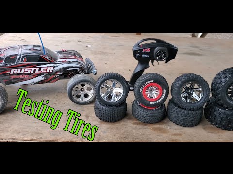 Traxxas Rustler Tire Test