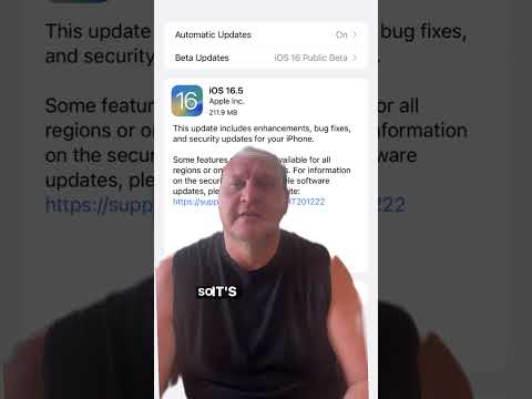 Only iOS 16.5 RC 2 update released #shorts