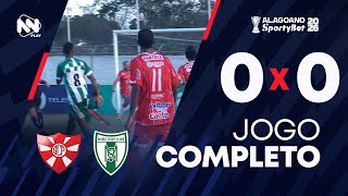 PENEDENSE 0 X 0 MURICI - 01/02/26 | ALAGOANO 2026 | #LIVE