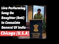 "Jinko Hai Betiyaan" | Consulate General Of India (Chicago) USA | Neeta Bhushanji | Lokesh Muniji