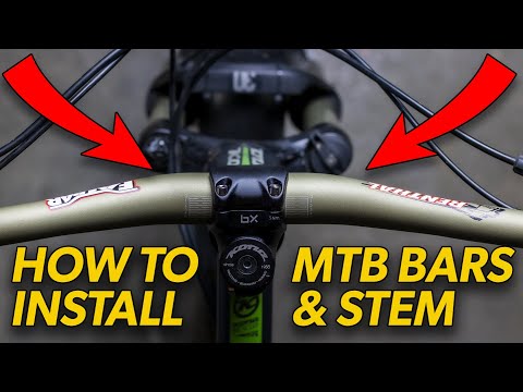 HOW TO INSTALL - Renthal Fatbar V2 Riser Bars and Brand X Enduro MTB Stem - First Impressions