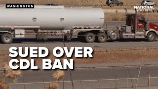 Download lagu Utah truck driver fights commercial drivers license freeze for legal immigrant workers mp3