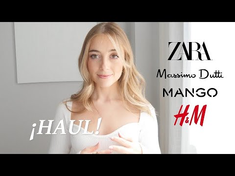 TRY-ON HAUL ZARA, MANGO, MASSIMO DUTTI Y HyM
