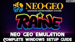 Raine☆Neo Geo Emulation Setup Guide 2025 #snk #neogeo #emulator