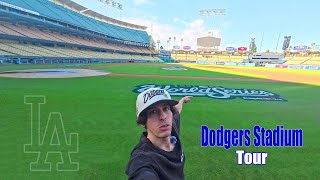 Inside The Dodger Stadium in LA
