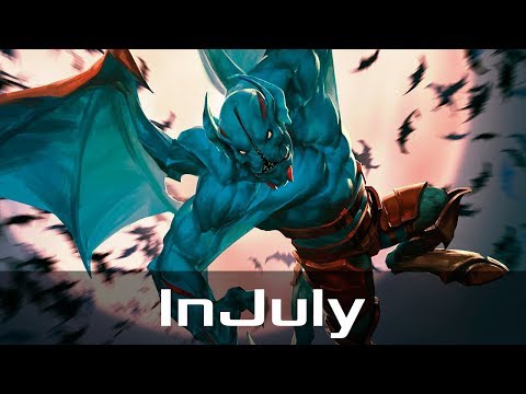 InJuly — Night Stalker, Offlane (Apr 5, 2019) | Dota 2 patch 7.21 gameplay