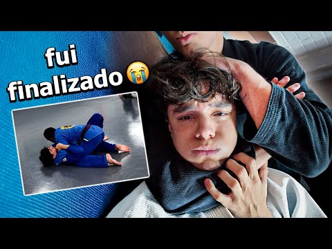 um Gamer fazendo JIU-JITSU pela PRIMEIRA VEZ KKKKK