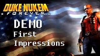 LGR - Duke Nukem Forever Demo - First Impressions & Playthrough