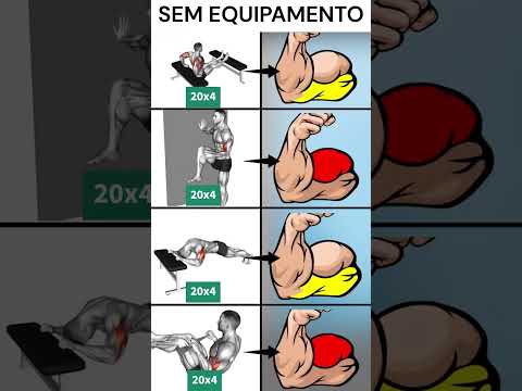 Treino de braços sem equipamento!! treino de bíceps sem equipamento!! treino sem equipamento.