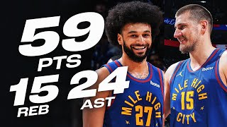 Nikola Jokic - Jamal Murray - Denver Nuggets - Tyrese Maxey - Philadelphia Sixers