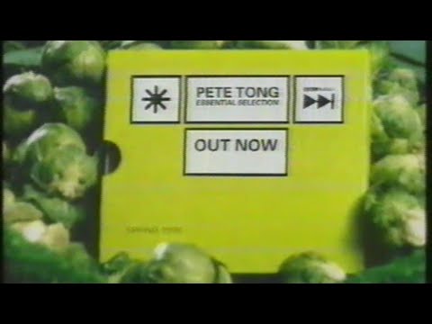 Music Album advert for 'Pete Tong Essential Selection' - 10th April 1998 UK television commercial