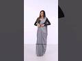 How To Infinity Drape Infinity Drape Saree How To Drape A Saree Perfectly Shorts