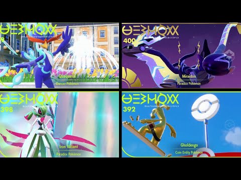 Pokémon Scarlet And Violet - 100% Complete Pokédex Showcase