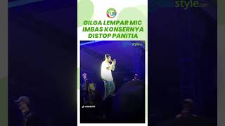 Gilga Sahid Luapkan Kekecewaan dengan Lempar Mic Imbas Panitia Konser Hentikan Acara Tanpa Sebab