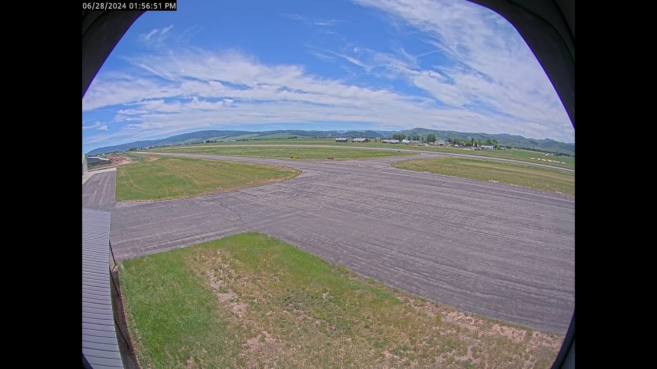 Live webcam view of Afton Airport Southwest Runway View