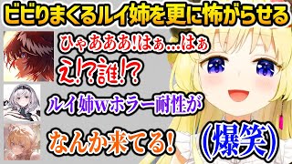 ビビりまくるルイ姉にいたずらをしかけて爆笑するわためｗ【ホロライブ】
