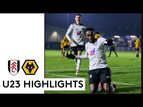 Fulham U23 4-2 Wolves U23 | PL2 Highlights | Eight Wins in a Row & 11 Points Clear!