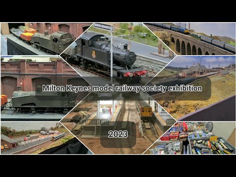 Model Railway exhibition - Milton Keynes model railway society - 2023 #modelrailways #railfans