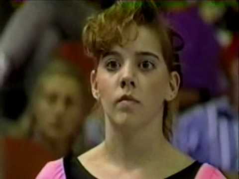 Chelle Stack - 1989 US World Trials - Vault