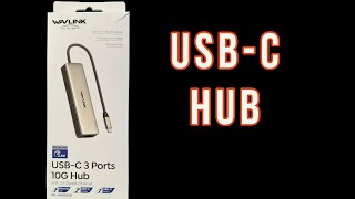 Wavlink Usb C hub unboxing and review