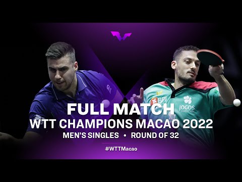 FULL MATCH | Marcos FREITAS vs Darko JORGIC | MS R32 | WTT Champions Macao 2022