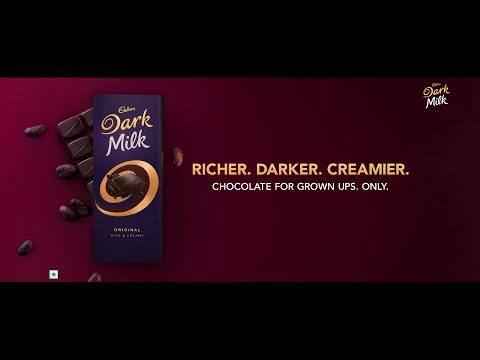Cadbury Dark Milk. For those who don't kid themselves.