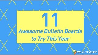 Awesome Bulletin Boards to Try in Your Classroom