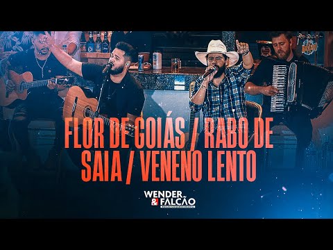 Wender e Falcão - Flor de Goiás / Rabo de saia / Veneno lento ( DVD #DoJeitãoQueNoisGosta ) #AOVIVO