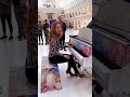 Chopin,”Fantasy-Impromptu” performance at the Oculus,World Trade Center, on the Sing for Hope”piano