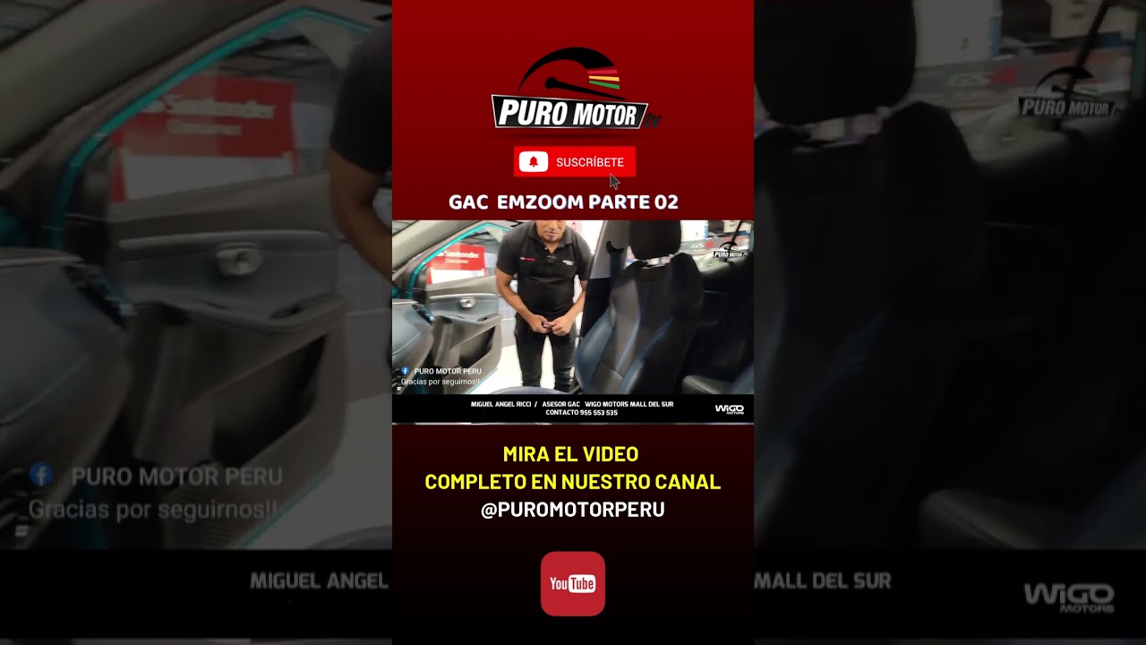 GAC EMZOOM AT WIGO MOTORS MALL DEL SUR LIMA PART 2