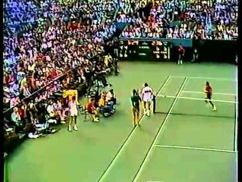 Lendl McEnroe - Match Point and Cameramen - Fantastic & Hilarious