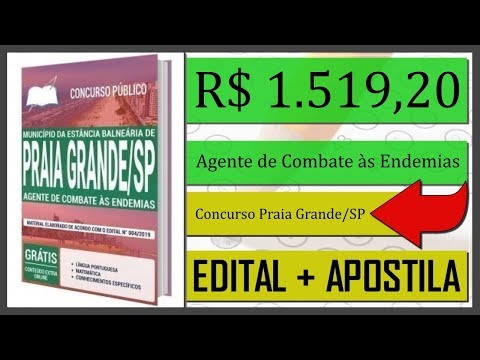 Apostila Para Agente de Combate às Endemias - Concurso Município de Praia Grande 2020