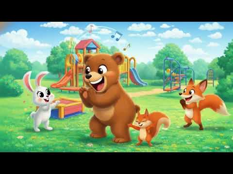 Ursulețul dansează | Cântec cu animale pentru copii