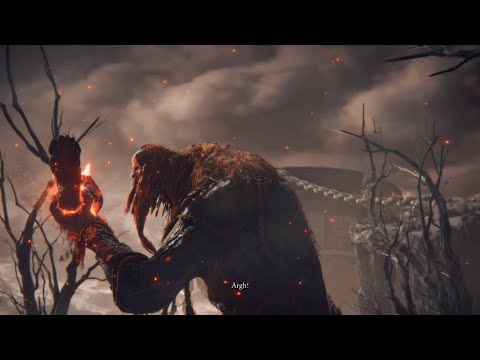 Elden Ring - Fire Giant Cinematic Fight (it’s actually great)