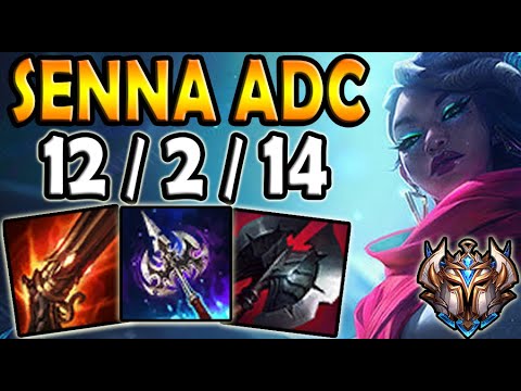 Senna vs Caitlyn [ ADC ] Ranked Challenger NA ✔️
