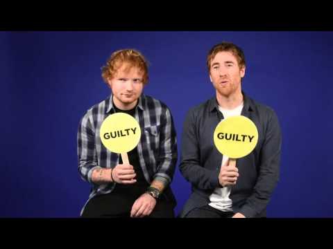 Ed Sheeran and Jamie Lawson play Never Have I Ever